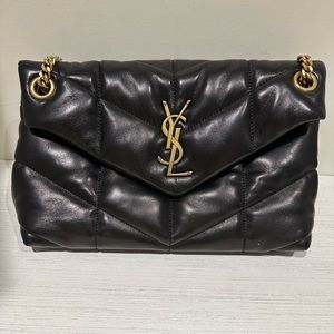 YSL puffer purse